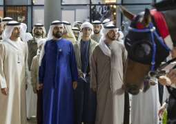 محمد بن راشد يشهد أمسية 