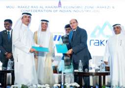 Saud bin Saqr attends UAE-India Partnership Business meet