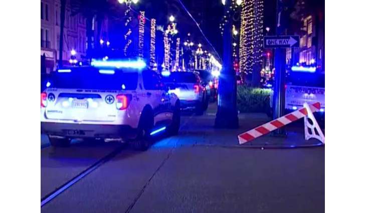 At least 10 killed after vehicle drives into crowd in New Orleans
