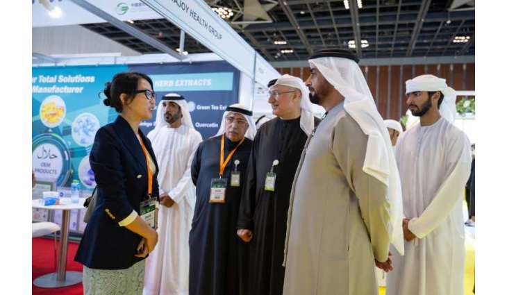 Saif bin Zayed visits DUPHAT 2025, witnesses launching of pharmaceutical college