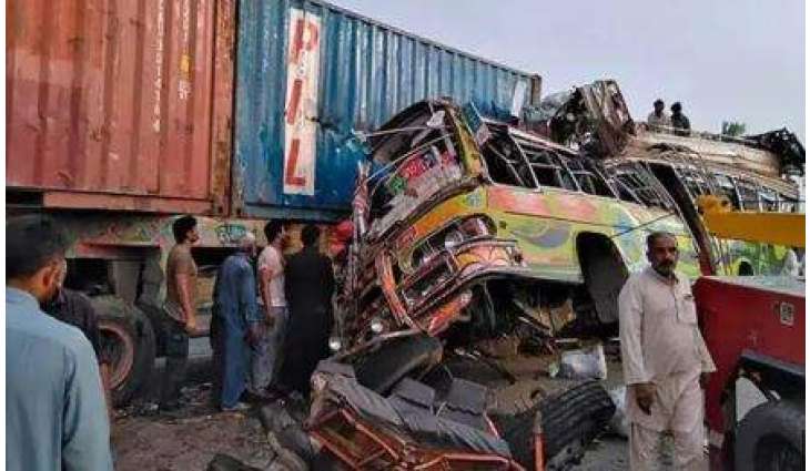 12 killed, 25 others injured in Karak Trailer accident