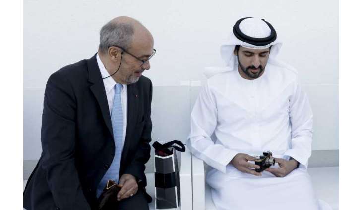 Hamdan bin Mohammed meets with Chairman of Supervisory Board of Leica Camera AG