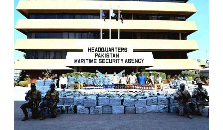 Pakistan Navy, PMSA, and ANF Seize Illicit Liquor Worth Over PKR 240 Million in Joint Operation
