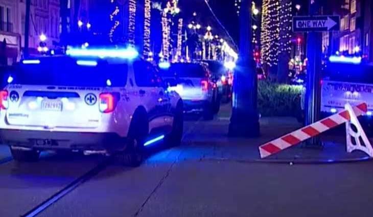 At least 10 killed after vehicle drives into crowd in New Orleans