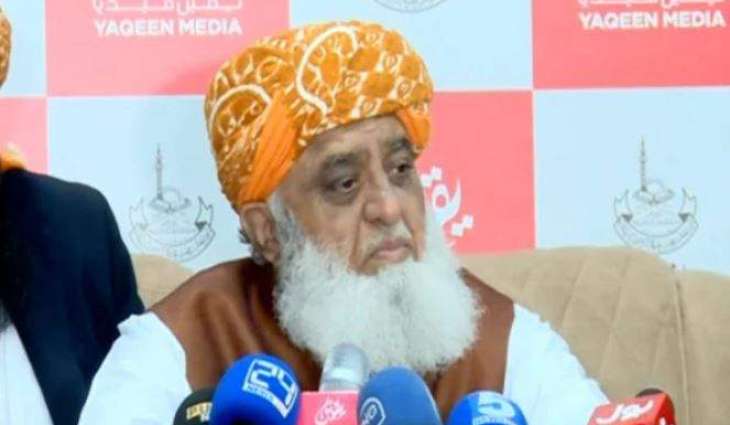 JUI-F chief criticizes establishment, rejects negotiations