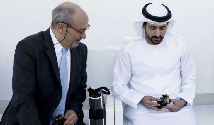 Hamdan bin Mohammed meets with Chairman of Supervisory Board of Leica Camera AG