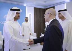 Maktoum bin Mohammed meets with Minister of Treasury of Türkiye