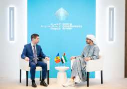 Abdullah bin Zayed, Moldovan FM discuss bilateral relations