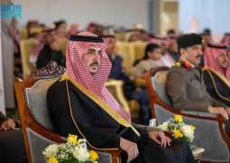 أمير منطقة الجوف يتوج الفائزين بالحفل الختامي لموسم الفروسية 1446هـ بالمنطقة