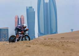 UAE Tour: British Tarling becomes youngest rider to wear Red Jersey
