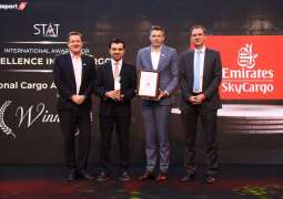 Emirates SkyCargo crowned International Airline of Year at STAT Times International Awards