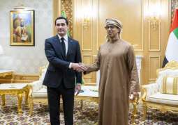 Mansour bin Zayed meets President of Turkmenistan in Ashgabat