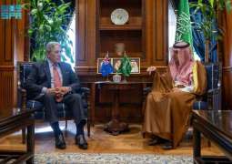 وزير الدولة للشؤون الخارجية يستقبل نائب رئيس الوزراء وزير الخارجية النيوزيلندي ويبحثان العلاقات الثنائية
