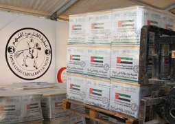 Four UAE aid planes arrive in Al-Arish as part of Operation Chivalrous Knight 3 to support Gaza