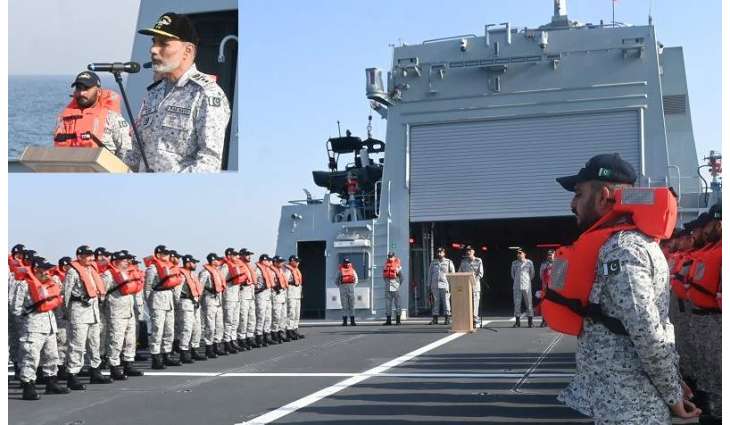FOURTH OFFSHORE PATROL VESSEL PNS YAMAMA ARRIVES KARACHI