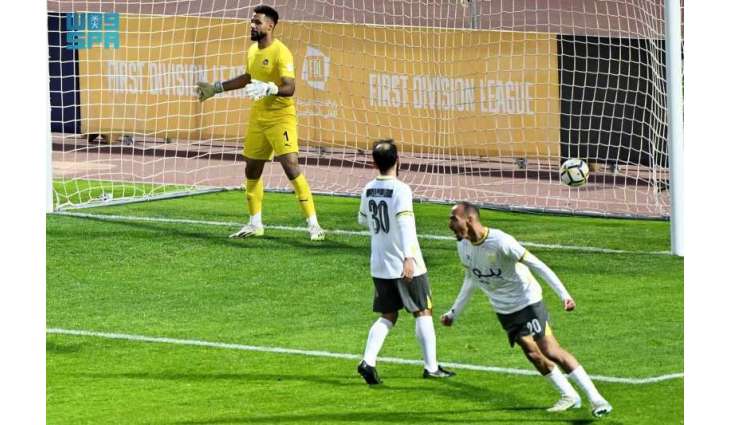 لقاء نيوم والجبيل في الجولة الـ 20 من دوري الدرجة الأولى ينتهي بالتعادل الإيجابي