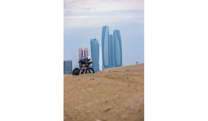UAE Tour: British Tarling becomes youngest rider to wear Red Jersey