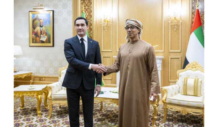 Mansour bin Zayed meets President of Turkmenistan in Ashgabat