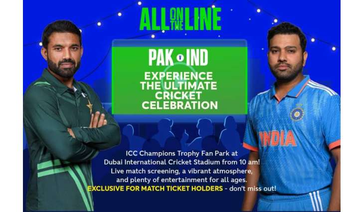 Dubai Gears Up for Epic Pakistan vs. India Cricket Celebration at ICC Champions Trophy Fan Park