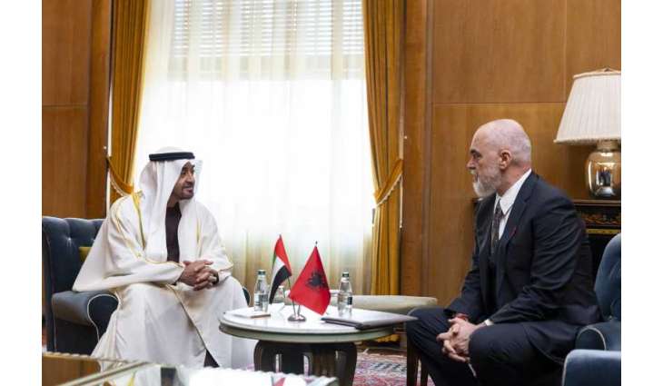 UAE President, Albanian Prime Minister discuss strengthening bilateral ties
