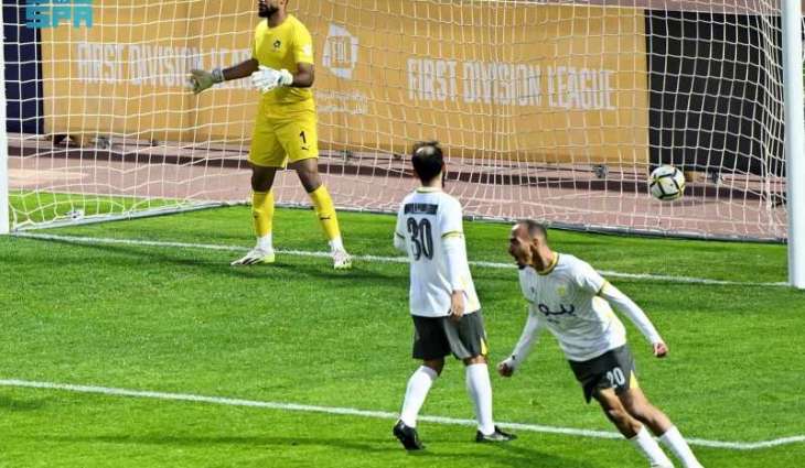 لقاء نيوم والجبيل في الجولة الـ 20 من دوري الدرجة الأولى ينتهي بالتعادل الإيجابي