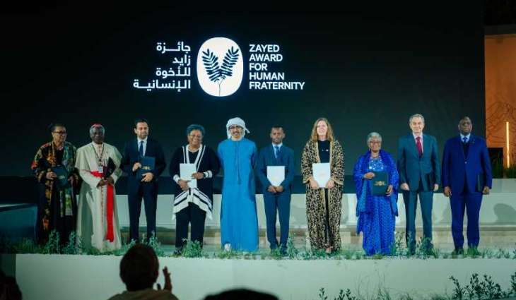 Abdullah bin Zayed attends Zayed Award for Human Fraternity ceremony