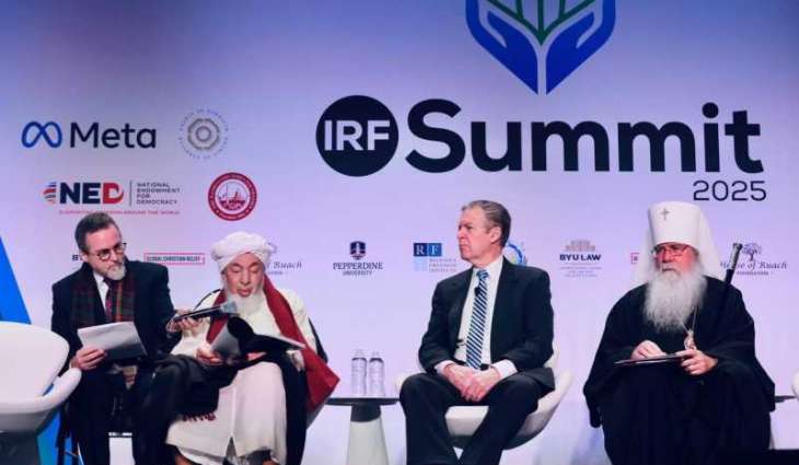 Abu Dhabi Forum for Peace Head attends IRF Summit in Washington
