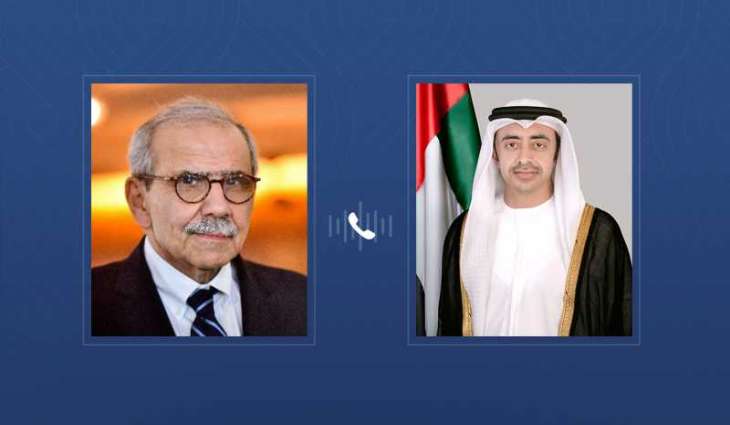 Abdullah bin Zayed congratulates Nawaf Salam on his appointment as Lebanon's Prime Minister