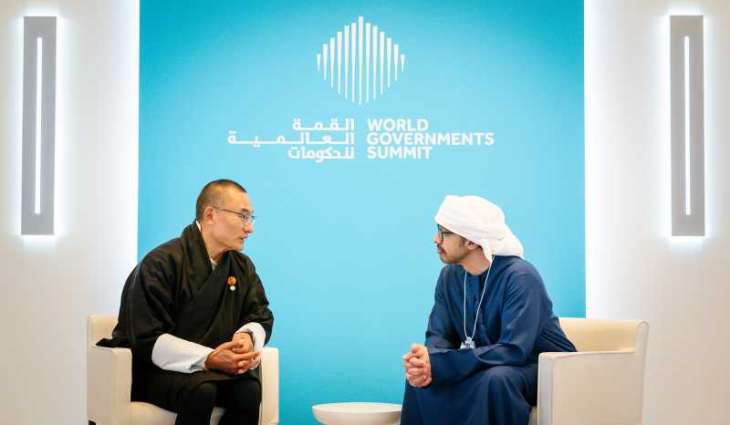 Abdullah bin Zayed, Bhutan PM explore prospects for joint cooperation