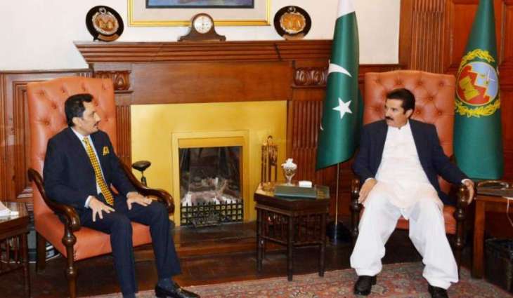 PO Chairman, CEO Faisal Zahid Malik meets KP Governor Kundi