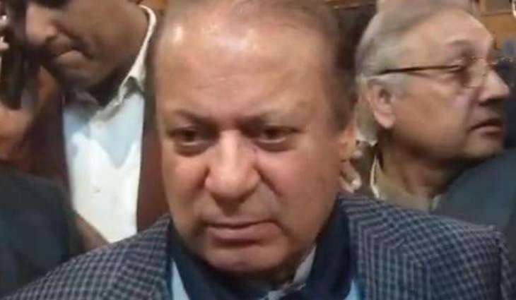 Nawaz Sharif criticizes political group, calls for stability, development