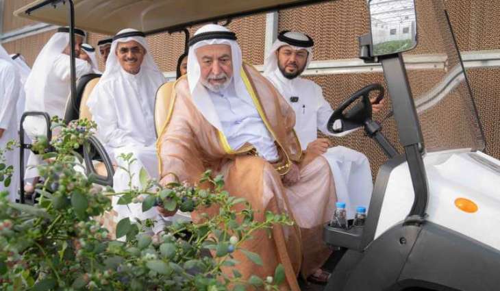Sharjah Ruler witnesses launch of Gheras organic products