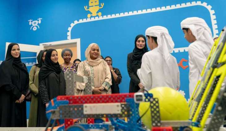 السيدة الأولى لإقليم زنجبار تطلع على البرامج التنموية المجتمعية لمؤسسات الشارقة