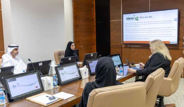 غرفة عجمان وجمعية الأفكار البريطانية تبحثان التعاون في مجال الابتكار