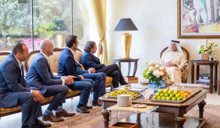 Saud bin Saqr receives Executive Vice Chairman of Radisson Hotel Group