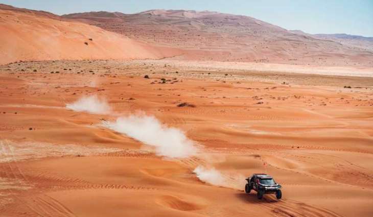 ناصر العطية يفوز بالمرحلة الثالثة في رالي أبوظبي الصحراوي