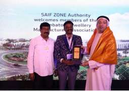 SAIF Zone receives high-level Indian delegation to boost investments in gold & jewellery sector