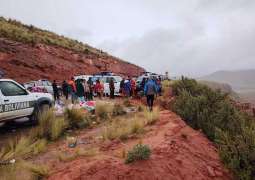 Bus crash in Bolivia leaves at least 31 dead