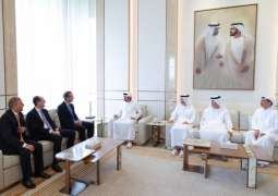 Maktoum bin Mohammed meets with Chairman of LGT Group