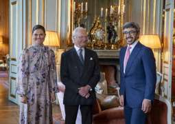 King of Sweden receives Abdullah bin Zayed in Stockholm