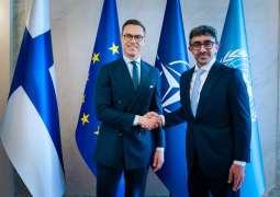President of Finland receives message from UAE President during meeting with Abdullah bin Zayed