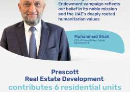 Prescott Real Estate Development contributes 6 residential units to support 'Father Endowments'