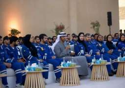 ADNOC employees welcome Sultan Al Jaber for Iftar at Habshan 5 Gas Facility
