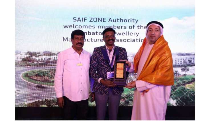 SAIF Zone receives high-level Indian delegation to boost investments in gold & jewellery sector