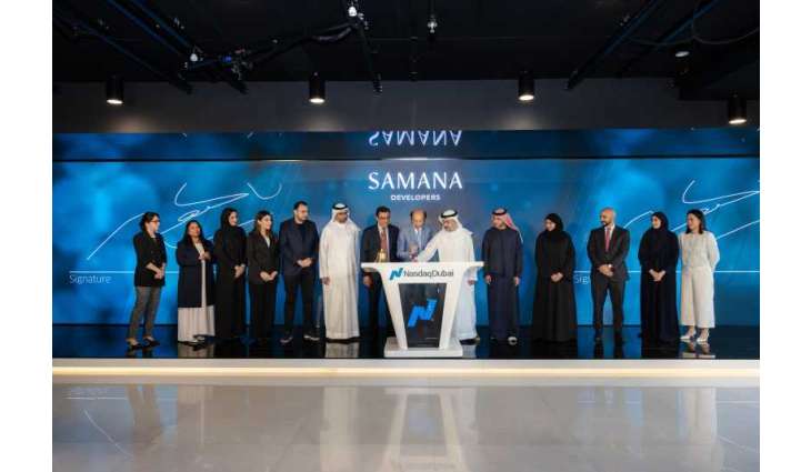 SAMANA Developers rings Nasdaq Dubai’s bell to mark AED40 million contribution to Fathers’ Endowment campaign