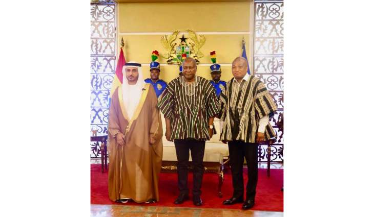 UAE Ambassador presents credentials to President of Ghana