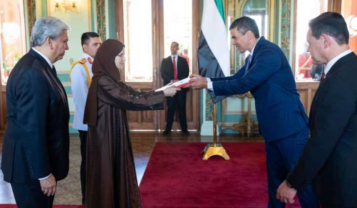 UAE Ambassador presents credentials to President of Paraguay