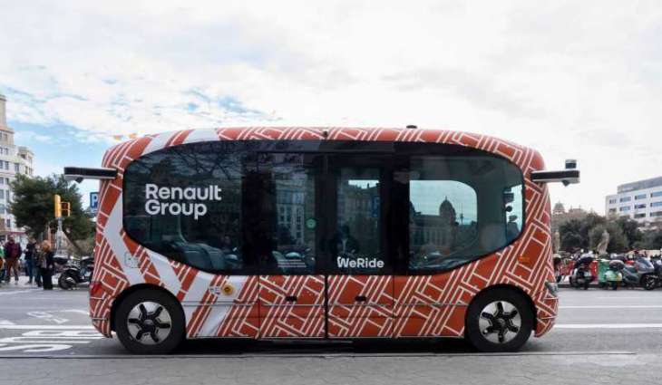 Driverless ‘bus of the future’ is tested in Barcelona