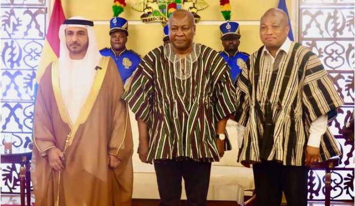 UAE Ambassador presents credentials to President of Ghana