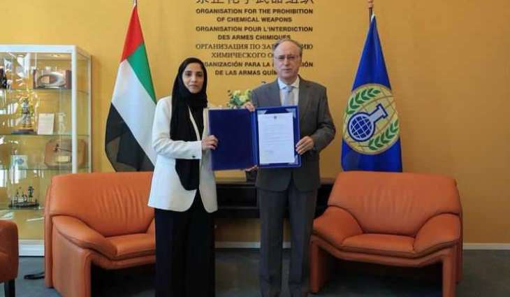 UAE's Permanent Representative to OPCW presents credentials to Director-General